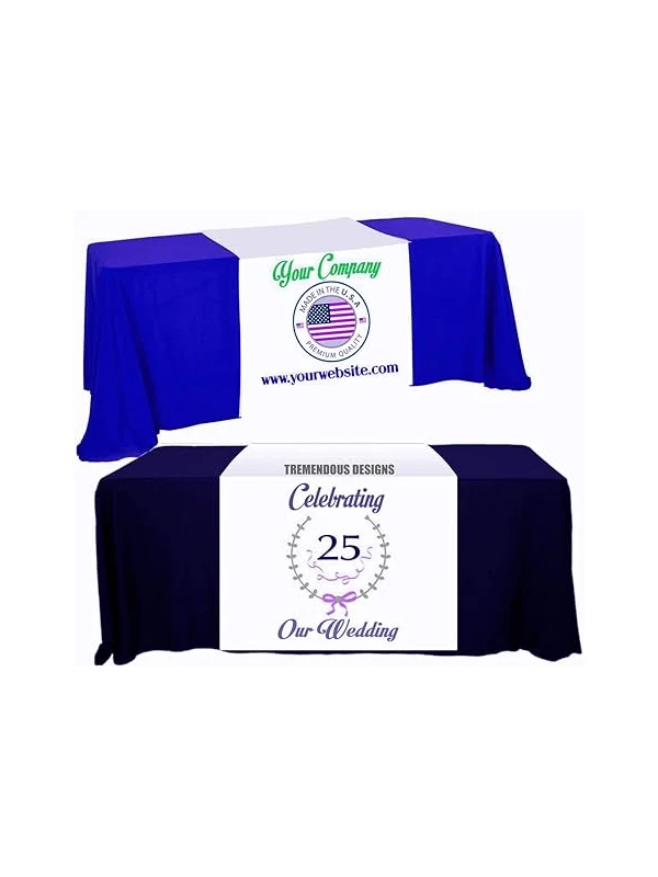 Table Cloth 6FT and Customized Table Runner 36x90